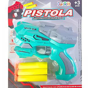 Pistola Lança Dardos -  Dutetoys
