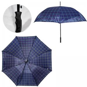 Guarda-Chuva Xadrez Cabo Reto 115Cm 8 Varetas