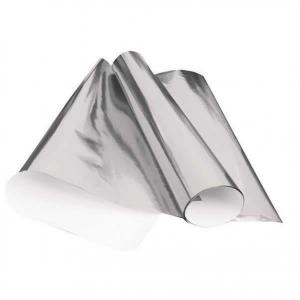 Papel Laminado 48X60Cm Prata com 40 Unidades - Vmp