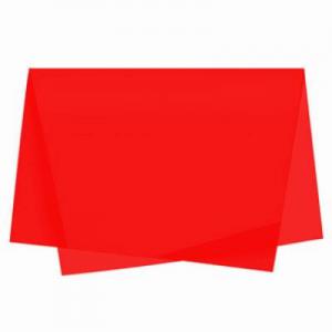 Papel Camurca 40X60Cm Vermelho com 25 Folhas - Vmp