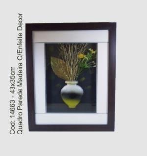 Quadro Decorativo Madeira Winmax Presente Elegante