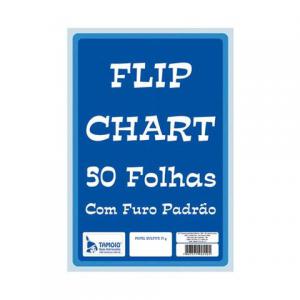 Folha para Flip Chart 620X860Mm com 50 Folhas - Tamoio