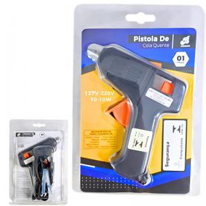 Pistola de Cola Quente Bivolt 10W com Gatilho - Dynasty