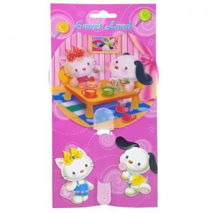 Leque Plástico Sweet Land para Festa Infantil - Union Oceano