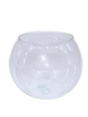 Vaso Aquário Vidro Transparente Pequeno Decoração