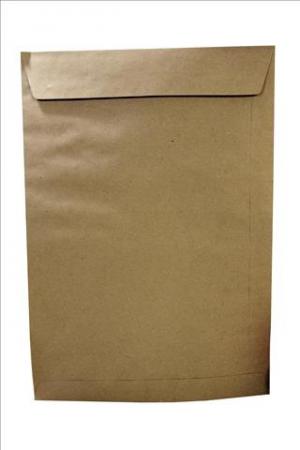Envelope Kraft Saco 80G 260X360Mm C/250 Plastpark