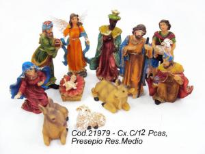 Presepio Res.medio C/11 Pcs Brascontin