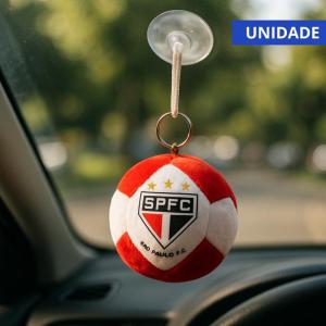 Chaveiro Pelúcia São Paulo Ventosa Futebol