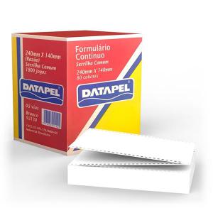 Formulario Continuo Branco Razao 3 Via 240X140 Cx.c/1800 Datapel