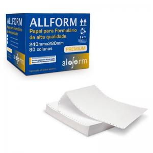 Formulário Contínuo 240X280Mm Papel Alcalino 1000 Folhas