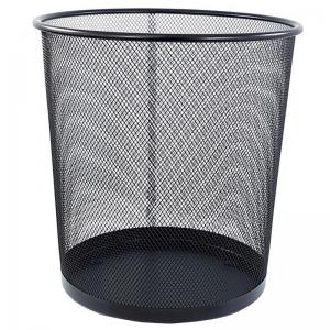 Lixeira Metal Telada Redonda 28Cm - Centro Oes