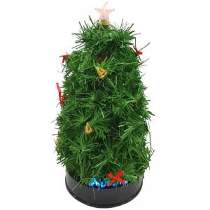 Árvore de Natal Dançante Musical 30Cm com Sensor a Pilha Decoração Animada