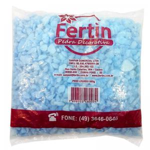 Pedra Decorativa Azul Celeste 900G Sanpan