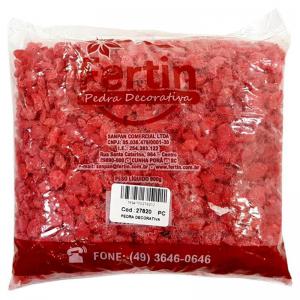 Pedra Decorativa Vermelho 900G - Sanpan