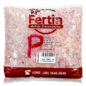Areia Decorativa Colorida 900G - Sanpan
