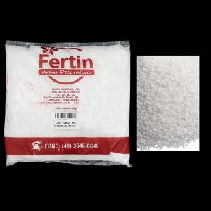 Areia Decorativa Branco 900G - Sanpan