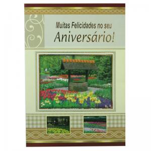 Cartao C/Envelope Colecao Aniversario  Ji Cart