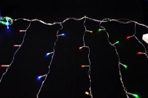 Pisca Natal Cascata Led Colorido 192 Lampadas Seq. 220V/5Mt-M/F - Centro Oeste