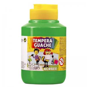 Tinta Guache Verde Folha Escolar 250Ml - Acrilex