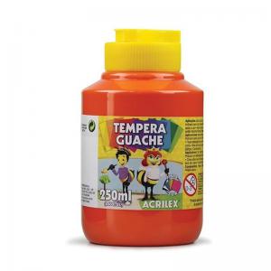 Guache Laranja Escolar 250Ml - Acrilex