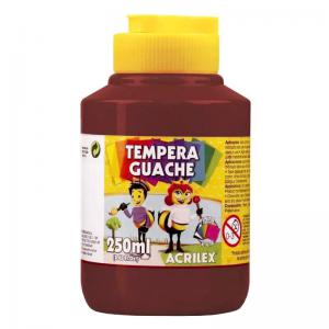 Guache Escolar Marrom 250Ml - Presente Criativo
