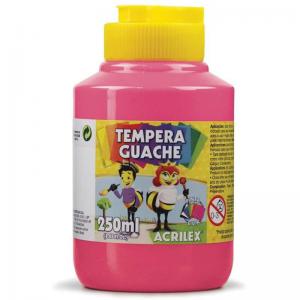 Tinta Guache Escolar Rosa 250Ml - Acrilex