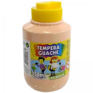 Tinta Guache Escolar Amarelo Pessego 250Ml - Acrilex