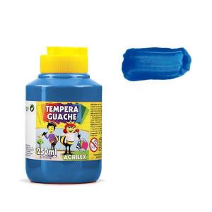 Tinta Guache Escolar Azul Turquesa 250Ml - Acrilex