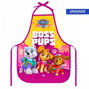 Avental Escolar Patrulha Canina Feminino 49X39Cm