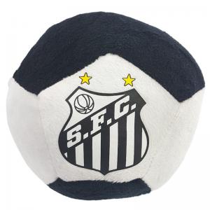 Bola Pelucia com Chocalho Santos 12Cm - Mileno Comercio  - Ddn/Ddp