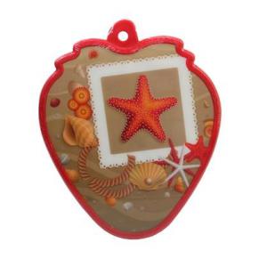 Tabua Plast.p/Cozinha 32X26Cm Morango  Fu Xingo