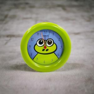 Relógio de Parede Yins Sapo Verde Infantil