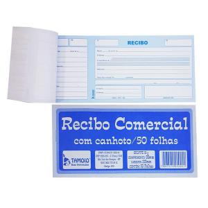 Recibo Comercial C/Canhoto 50Fls - Tamoio