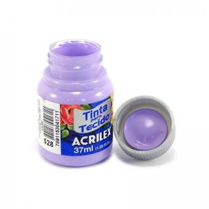 Tinta Tecido Acrilex Lilás 37Ml Artesanato
