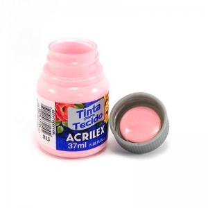 Tinta para Tecido Acrilex 37Ml Rosa Bebe