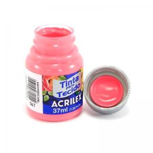 Tinta para Tecido Acrilex 37Ml Rosa Cha