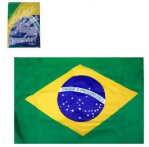 Bandeira Brasil Poliéster 90X60Cm Sem Cabo Decoração Resistente Copa Jogos