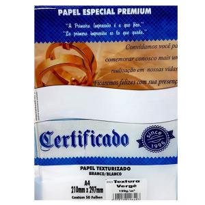 Papel Verge A4 Premium 120G - Presentes Criativos