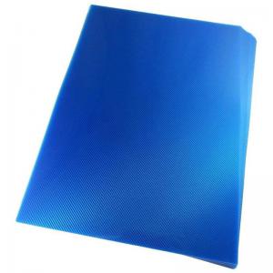 Capa Plastica para Encardenação Line A4 Transparente Azul com 100 Unidades 210Mmx297Mm - as Papeis