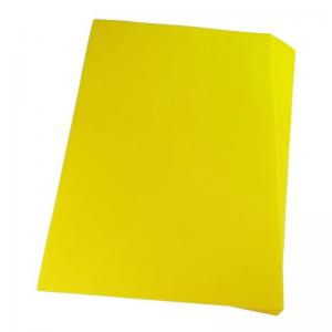 Capa Plastica para Encardenar A4 Amarelo com 100 Unidades - as Papeis