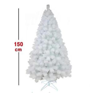 Arvore Natal Cactus Branca 150Cm/178Gl C/Pe de Ferro - Centro Oeste