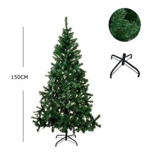 Arvore Natal Pinheiro Verde 150Cm/600Gl C/Pe de Ferro Centro Oes