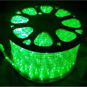 Pisca Mangueira Led Verde Fixo 220V/100Mt/11Mm - C.o