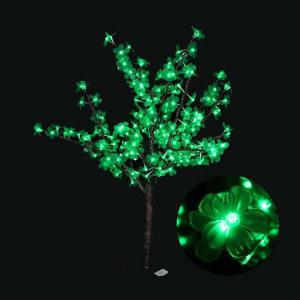 Arvore Natal Artificial 192 Led Flor Verde 127V/90Cm - C.o