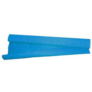 Papel Crepom Super Crepe 48Cmx2,5M Azul Celeste  Vmp