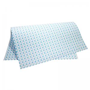 Papel Colorset 48X66Cm Fantasia Coracao Azul com 20 Uniidades - Vmp