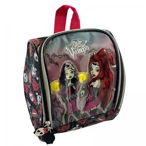 Lancheira Escolar The Gang Vamps Kit C/Garrafa e Pote - Aig