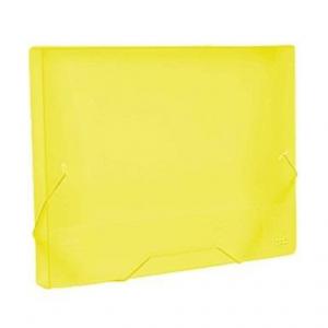 Pasta C/Aba Elast.pp Lombo 40Mm Oficio Amarelo Unidade - Dac