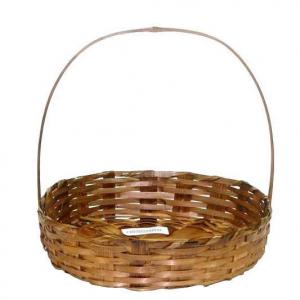 Cesta de Vime Grande Redonda com Alça Baeluan
