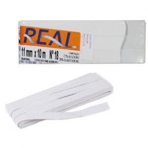 Elastico Trancado Chato Real N.18 11Mmx10Mt. Corrente - Mcd